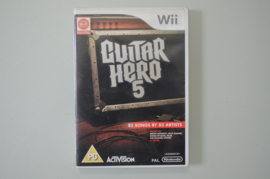 Wii Guitar Hero 5