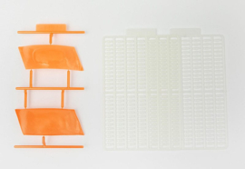 Sushi Plastic Model Kit 1/1 Salmon 3 cm - Syuto Seiko [Nieuw]