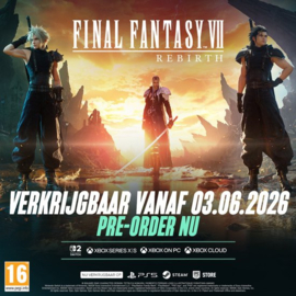 Switch 2 Final Fantasy VII Rebirth + Exclusieve Magic The Gathering kaart (Day One Edition) [Pre-Order]