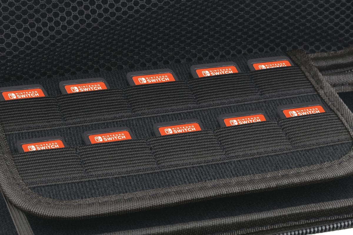 Nintendo Switch Starter Kit (Hardshell Case + Lader + Screenprotector + Kabel) - Deltaco [Nieuw]
