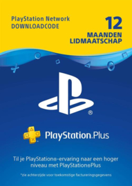PlayStation Plus 12 maanden (NL)