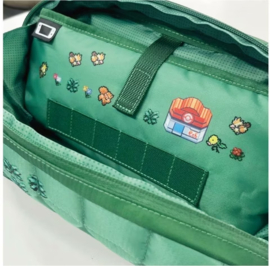 Switch 2 Puff Pouch Pokemon Pixel Groen - Hori [Nieuw]
