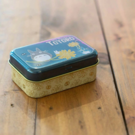 Studio Ghibli My Neighbor Totoro Small metal box Totoro Flower - Benelic [Nieuw]