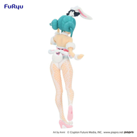 Hatsune Miku Figure Miku Bicute Bunnies White Rabbit Baby Pink - Furyu [Nieuw]