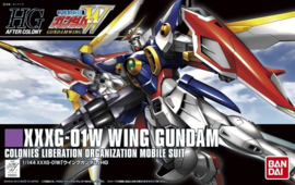 Gundam Model Kit HG 1/144 XXXG-01W Wing Gundam Colonies Liberation Organization Mobile Suit - Bandai [Nieuw]