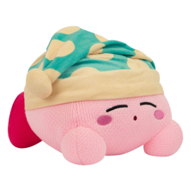 Kirby Nuiguru-Knit Knuffel Kirby Sleeping Mega 25 cm - Tomy [Nieuw]