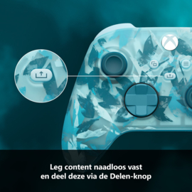 Xbox Controller Wireless - Xbox Series X/S (Ice Breaker Blue) - Microsoft [Nieuw]