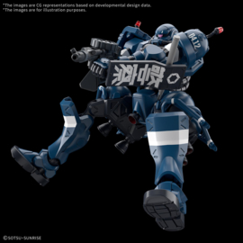 Gundam Model Kit HG 1/144 Police Zaku GQuuuuuuX Series - Bandai [Nieuw]