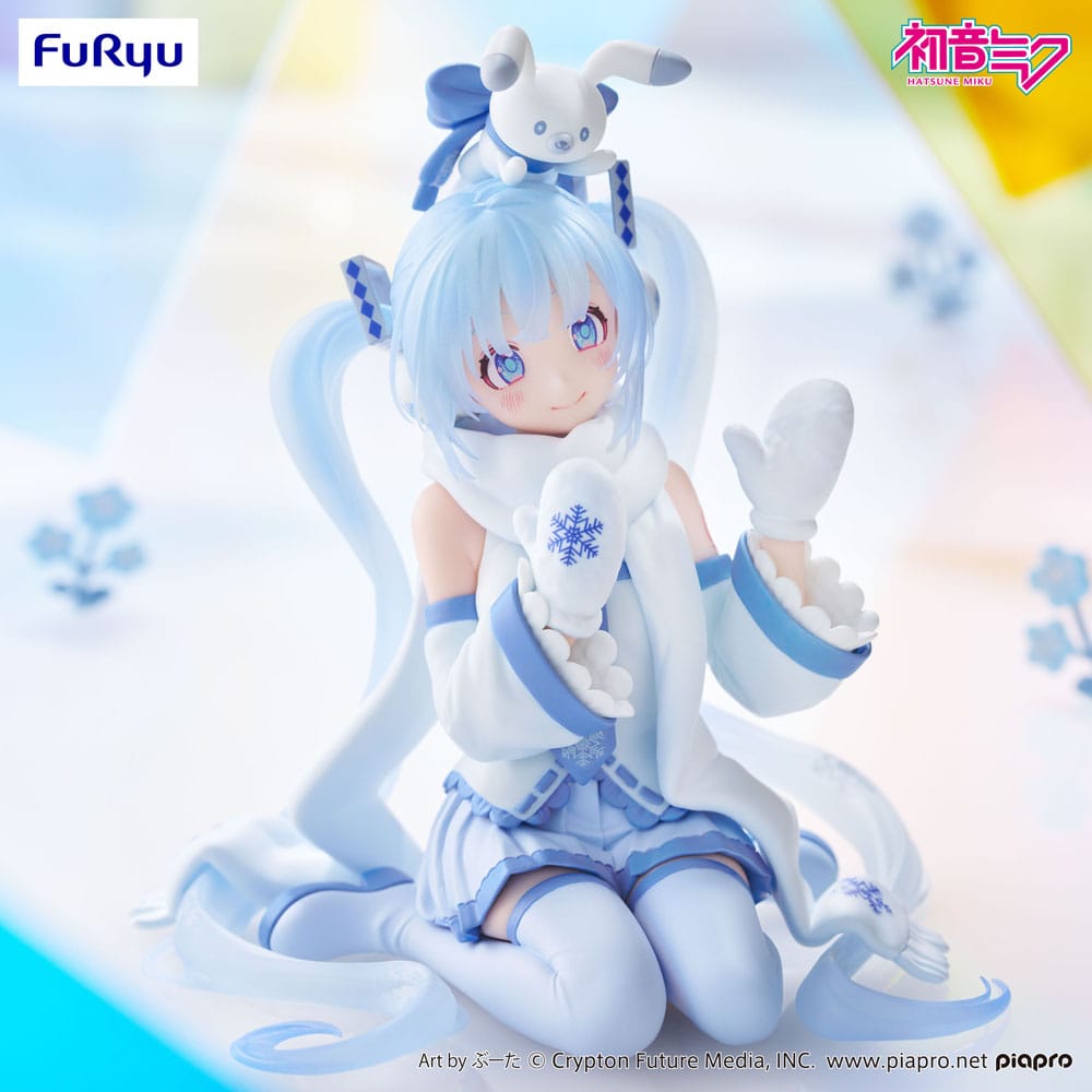 Hatsune Miku Noodle Stopper Figure Snow Miku Sky Town 10th Ver. 15 cm - FuRyu [Nieuw]