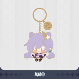Genshin Impact Character Metal Keychain Keqing - MiHoYo [Nieuw]