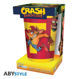 Crash Bandicoot Glas TNT Crash 400 ML - ABYstyle [Nieuw]