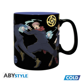 Jujutsu Kaisen Mok Heat Change Group 460 ML - ABYstyle [Nieuw]