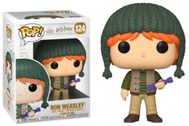 Harry Potter Holiday Funko Pop Ron Weasley #124 [Nieuw]