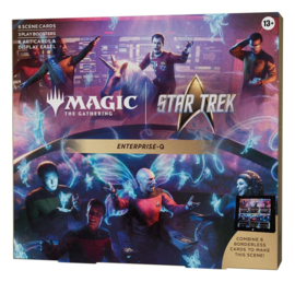 Magic the Gathering Star Trek Scene Box Enterprise-Q (incl. 3 play boosters) [Pre-Order]