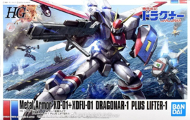 Gundam Model Kit HG 1/144 Metal Armor XD-01+XDFU-01 Dragonar-1 Plus Lifter-1 - Bandai [Nieuw]