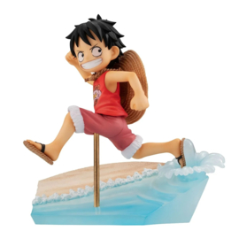 One Piece Figure Luffy "Run Run Run" G.E.M. 12cm - Megahouse [Nieuw]