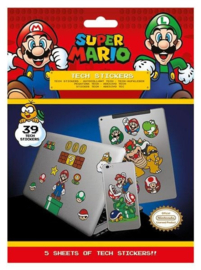 Nintendo Super Mario Tech Stickers - Pyramid International [Nieuw]