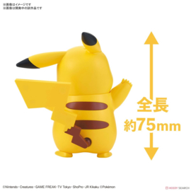 Pokemon Model Kit Plamo Pikachu 01 - Bandai [Nieuw]