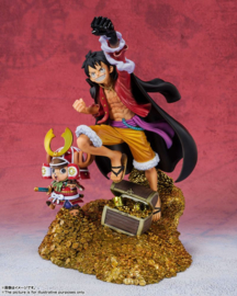 One Piece Figure Monkey D. Luffy Diorama 100th Anniversary of WT100 (1/3) FiguartsZERO - Banpresto [Nieuw]