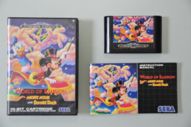 Mega Drive World of Illusion Starring Mickey Mouse and Donald Duck [Compleet]