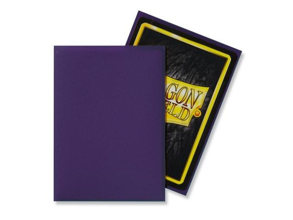 Dragon Shield Matte Purple Sleeves Standard Size (100) [Nieuw]