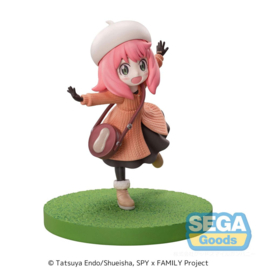 Spy x Family Figure Anya Forger Family Ooting Luminasta 12 cm - Sega [Nieuw]