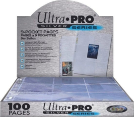 Hologram Pages Silver 9-Pocket 11 Hole - Ultra Pro [Nieuw]