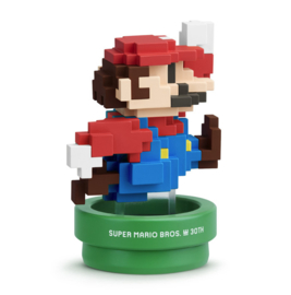 Mario 30th Anniversary Amiibo 8-Bit Mario Moderne Kleuren [Nieuw]