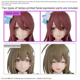 30MS Option Hair Style & Face Parts Set [The Idolmaster] - Bandai [Nieuw]