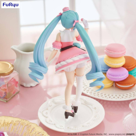 Hatsune Miku Figure Hatsune Miku Sweet Sweets Macaron Exceed Creative 21 cm - Furyu [Nieuw]