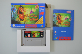 SNES Disney's Timon & Pumbaa's Jungle Games [Compleet]