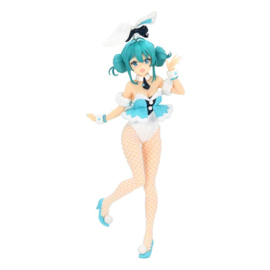 Hatsune Miku Figure Miku Bicute Bunnies White Rabbit - Furyu [Nieuw]