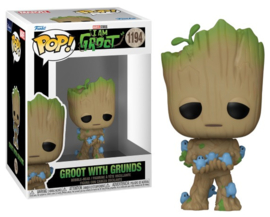 Marvel I Am Groot Funko Pop Groot with Grunds #1194 [Pre-Order]