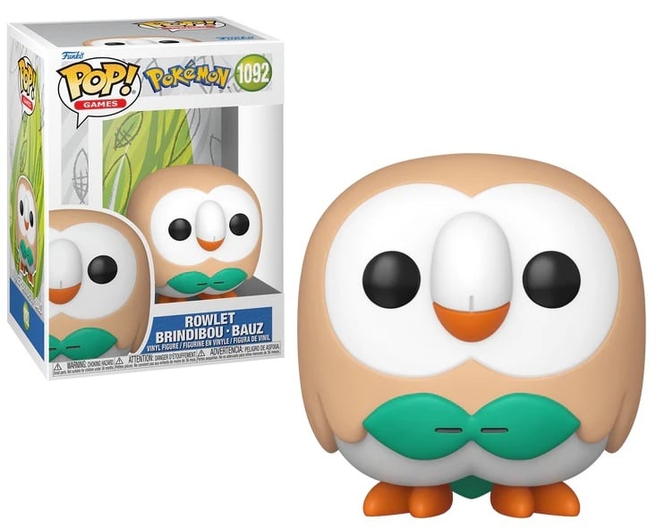 Pokemon Funko Pop Rowlet #1092 [Pre-Order]