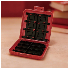 Switch 24-Game Card Case - Pokémon Pixel Red - Hori [Nieuw]