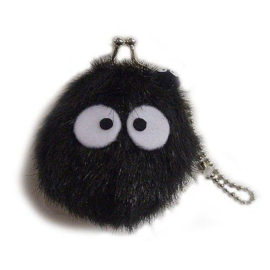 Studio Ghibli My Neighbor Totoro Mini Knuffel Soot Sprite Coin Purse 8 cm - Sun Arrow [Nieuw]
