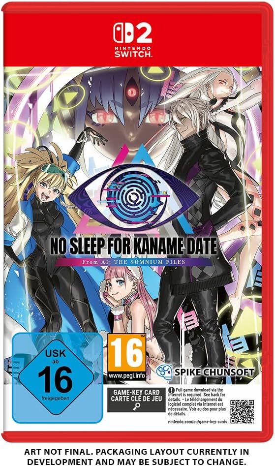 Switch 2 No Sleep For Kaname Date - From AI: THE SOMNIUM FILES Aiba Edition [Pre-Order]