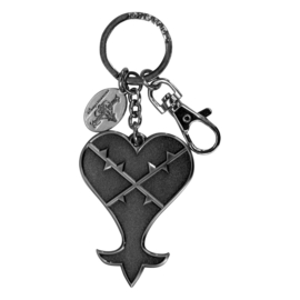 Kingdom Hearts Sleutelhanger Heartless Logo - Monogram [Nieuw]