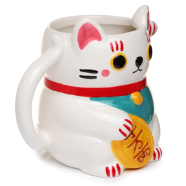 Maneki Neko 3D Mok 450 ML [Nieuw]