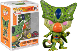 Dragonball Z Funko Pop  Cell First Form Special Edition Glow In The Dark #947 [Nieuw]