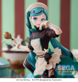 Hatsune Miku Figure Miku Luminasta Bitter Patissier 21 cm [Nieuw]