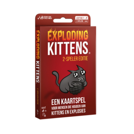 Exploding Kittens 2 Speler Editie (NL) - Exploding Kittens [Nieuw]