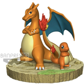 Pokemon Figure Charizard & Charmander - Banpresto [Nieuw]