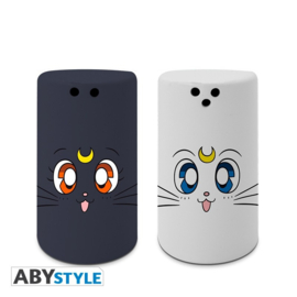 Sailor Moon Salt & Pepper Shakers Luna & Artemis - ABystyle [Nieuw]