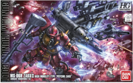 Gundam Model Kit HG 1/144 MS-06R Zaku II HM Psycho Zaku - Bandai [Nieuw]