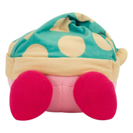 Kirby Nuiguru-Knit Knuffel Kirby Sleeping Mega 25 cm - Tomy [Nieuw]