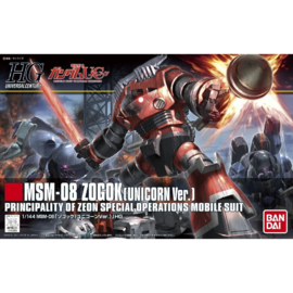 Gundam Model Kit HG 1/144 MSM-08 Zogok (Unicorn Ver.) - Bandai [Nieuw]