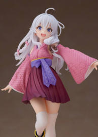 Wandering Witch The Journey of Elaina Figure Elaina Sakura Japanese Kimono Ver. 20 cm - Taito [Nieuw]