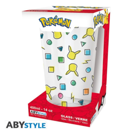 Pokemon Glas Pikachu Pattern - ABYstyle [Nieuw]