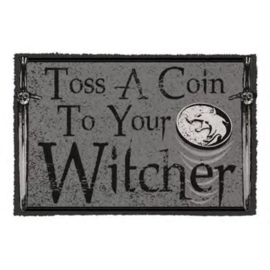 The Witcher Deurmat Toss A Coin To Your Witcher - Pyramid International [Nieuw]